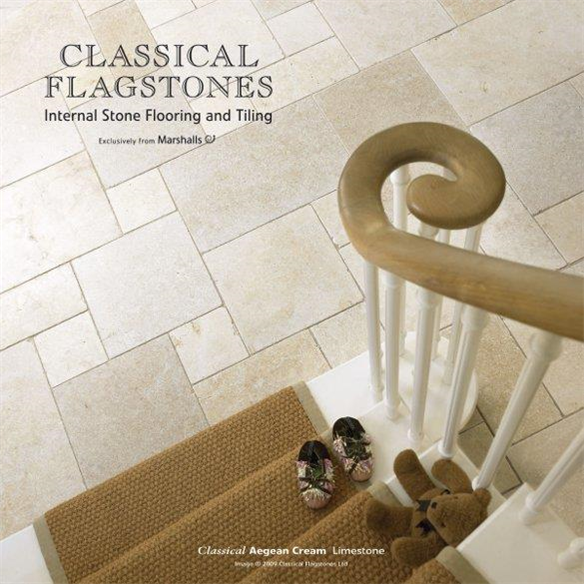 Classical Flagstones Aegean Limestone